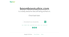 Desktop Screenshot of boomboxstudios.com